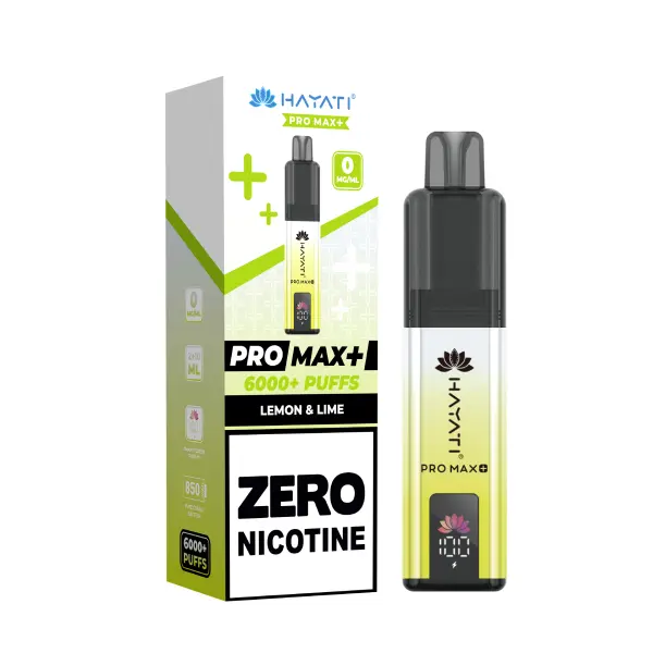 Lemon & Lime Hayati Pro Max Plus 6000 Prefilled Pod Kit Zero Nicotine